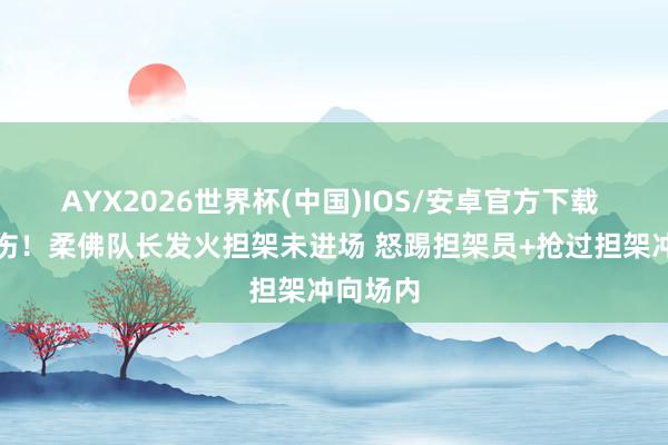 AYX2026世界杯(中国)IOS/安卓官方下载 队友重伤!柔佛队长发火担架未进场 怒踢担架员+抢过担架冲向场内