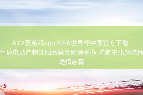 AYX爱游戏app2026世界杯中国官方下载 良友甲醇电动产物沈阳品鉴会圆满举办 护航东北超燃情启幕